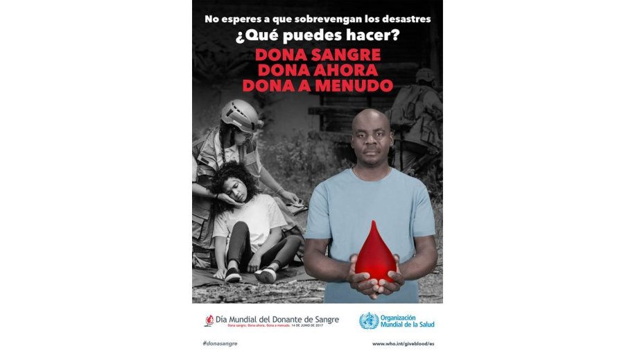 Día Mundial del Donante de Sangre.