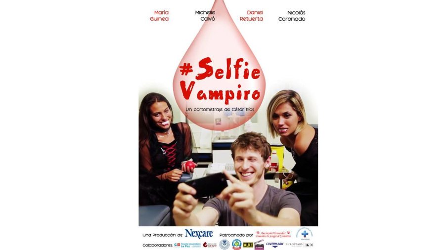 Cortometraje Selfie Vampiro.