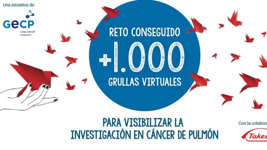 Campaña “Grullas por el Cáncer de Pulmón”