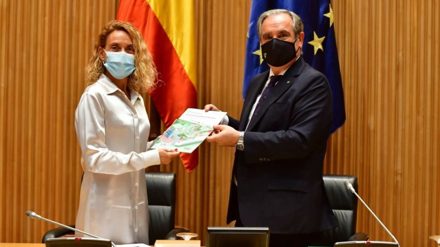 Acto institucional en el Congreso de los Diputados.