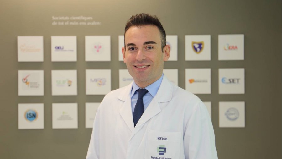 Dr. Angelo Territo, adjunto de la Unidad de Urología Oncológica y Trasplante Renal del Servicio de Urología de la Fundació Puigvert