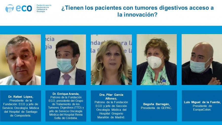 Debate sobre tumores digestivos.