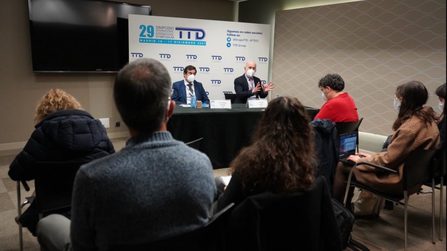 Rueda de prensa simposio TTD.