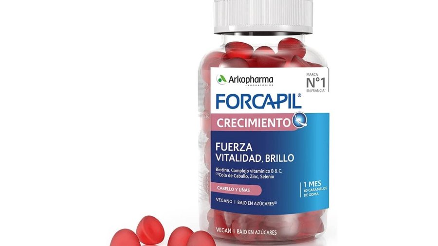 Forcapil Crecimiento caramelos de goma.