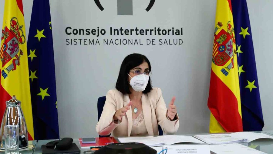 Carolina Darias, ministra de Sanidad.