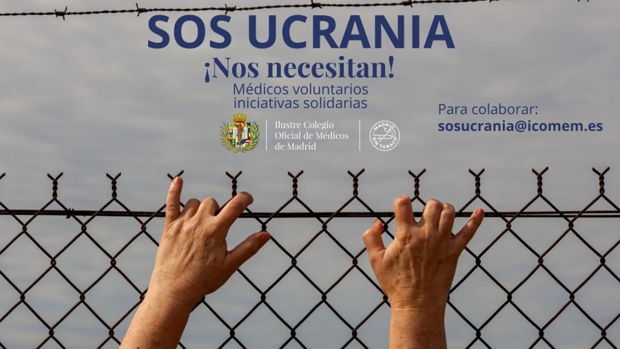 Iniciativa solidaria para ayudar en Ucrania.