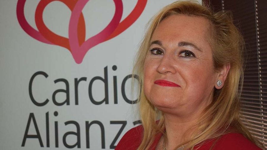 Maite San Saturnino, presidenta de Cardioalianza