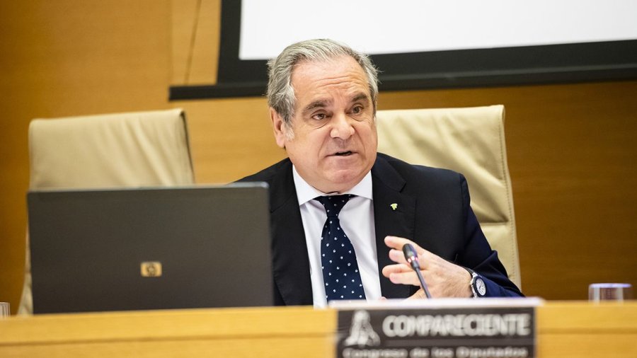 Jesús Aguilar en el Congreso.