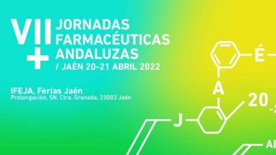 Cartel de las VII Jornadas farmacéuticas andaluzas.