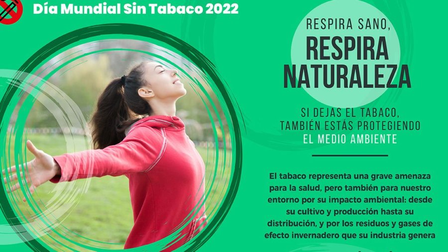 Campaña del Día Mundial Sin Tabaco promovida por el Cacof.