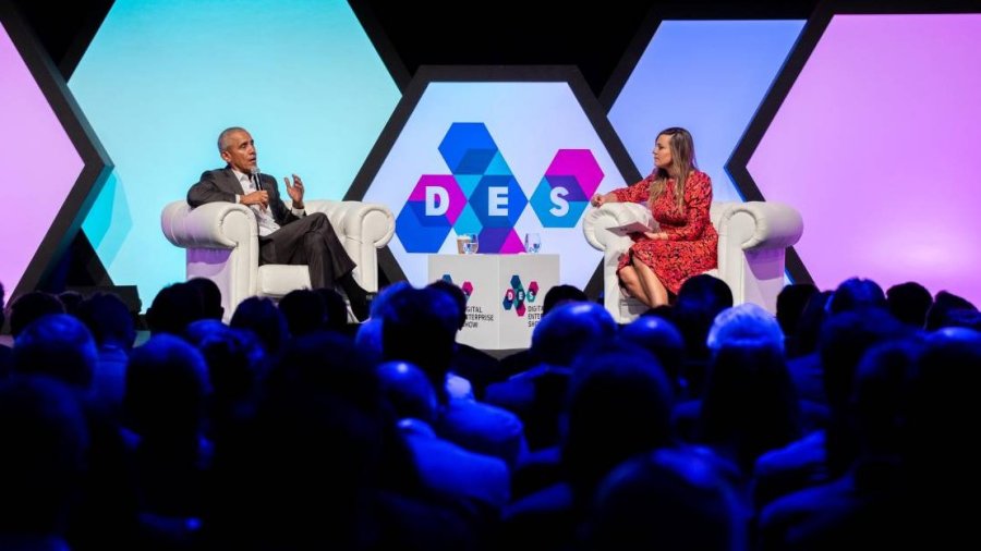 Barack Obama en DES – Digital Enterprise Show 2022
