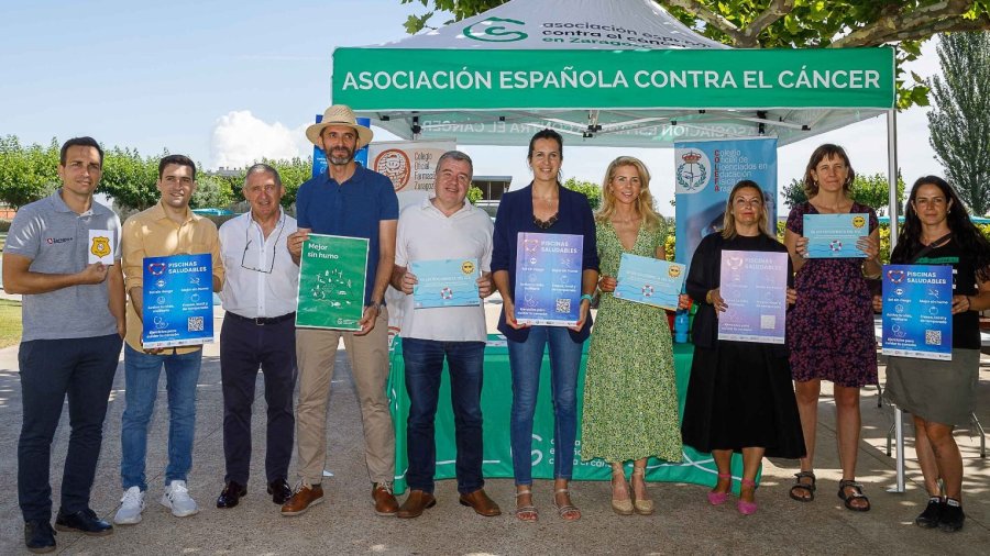 Presentación de la campaña " Piscinas Saludables".