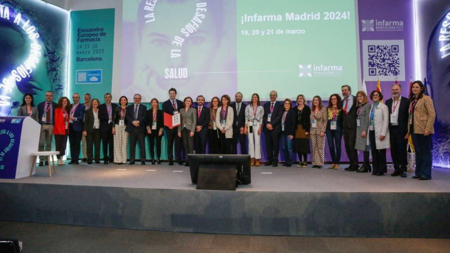 Clausura de Infarma 2023 en Barcelona. 