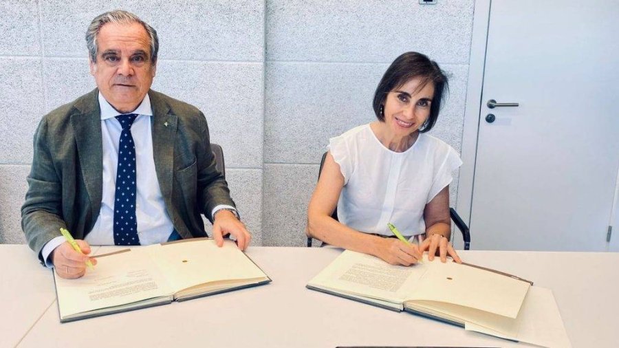 Acuerdo de colaboración entre Cgcof y la Fundación Piel Sana.