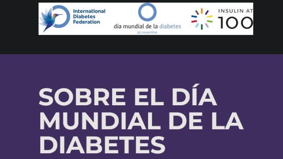 El Día Mundial de la Diabetes se conmemora cada 14 de noviembre.
