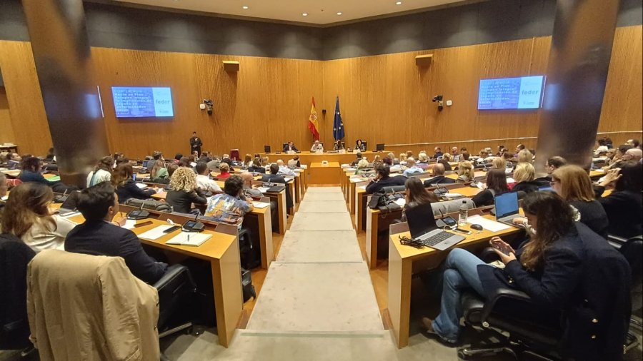 Panorámica de la sala del Congreso de los Diputados que acogió el evento el 20 de noviembre.