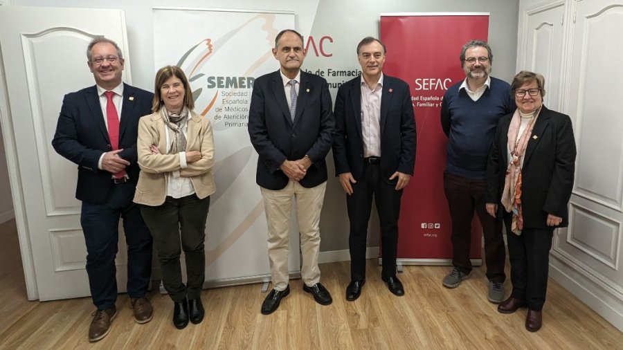 Directivos de Semergen y Sefac presentan el Manifiesto de Zaragoza.