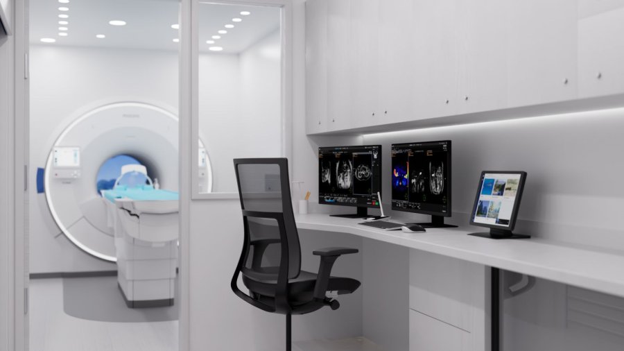 El BlueSeal MR Mobile también se puede conectar al Philips Radiology Operations Command Center (ROCC).