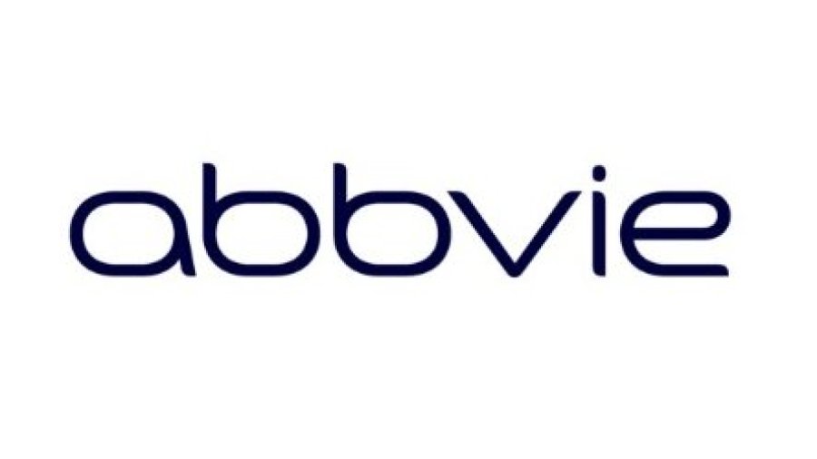 Logotipo de la compañía biofarmacéutica AbbVie.