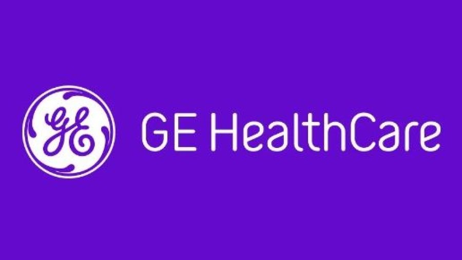 Logotipo de GE HealthCare.