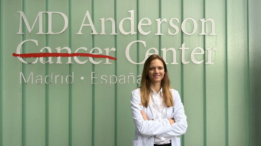 La doctora Andrea Sáenz de Tejada, responsable de la Unidad de Oncogeriatría de MD Anderson Madrid.
