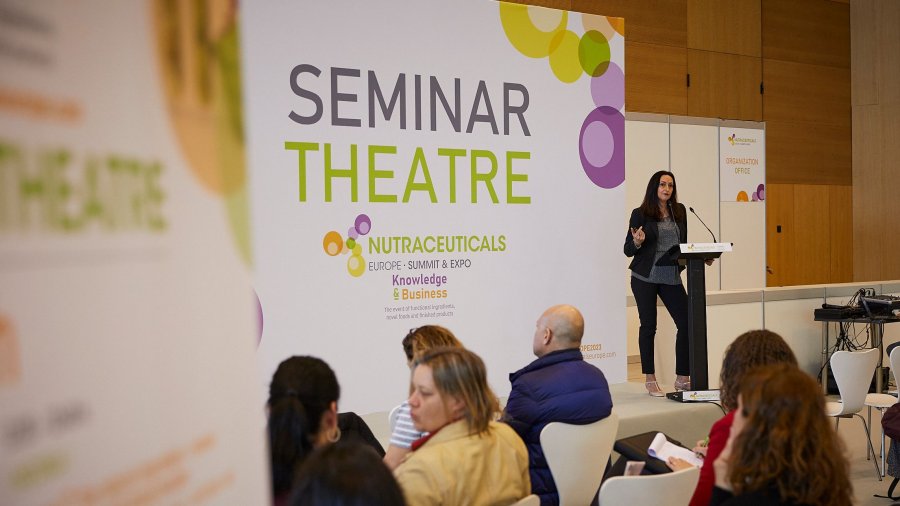 Seminar Theatre de Nutraceuticals, evento que Feria Valencia organizará el 6 y el 7 de marzo en el en el Centro de Convenciones Internacional de Barcelona.