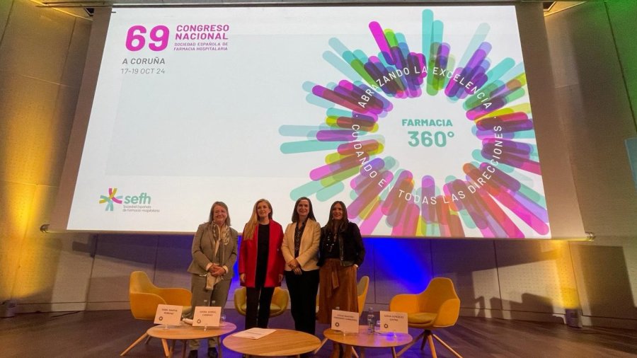 Presentación del 69 Congreso Nacional que la Sociedad Española de Farmacia Hospitalaria organizará del 17 al 19 de octubre en La Coruña.