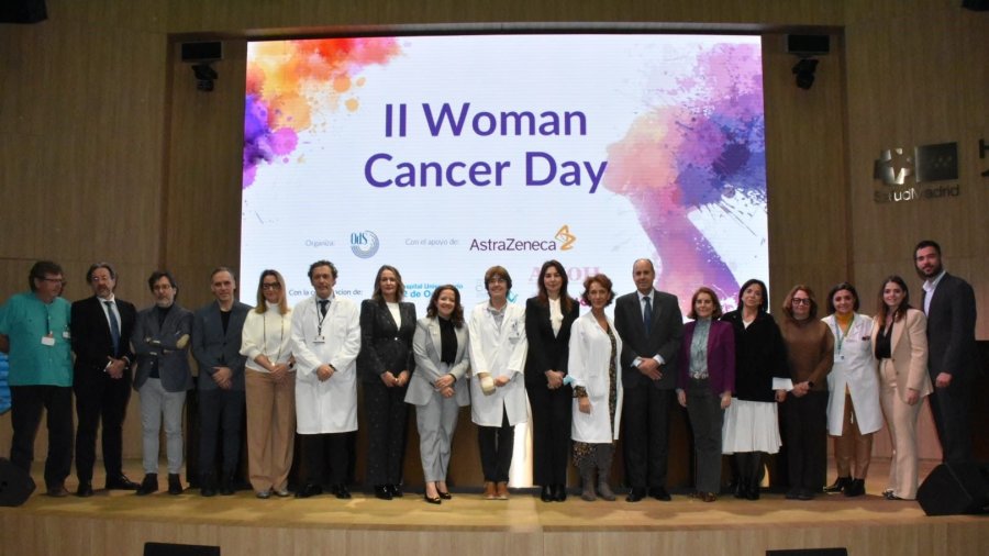 Personas que intervinieron en el II Woman Cancer Day que organizó el Observatorio de Salud.
