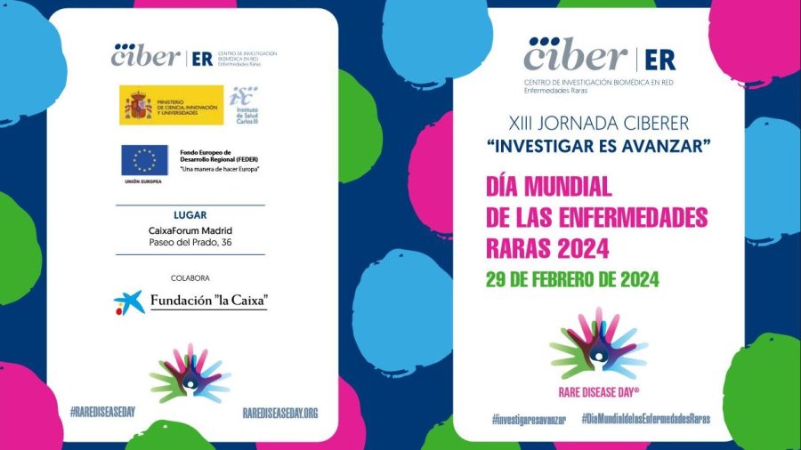 El Centro de Investigación Biomédica en Red del Instituto de Salud Carlos III (ISCIII) dedicada a las enfermedades raras ha organizado la XIII Jornada Ciberer Investigar es avanzar.