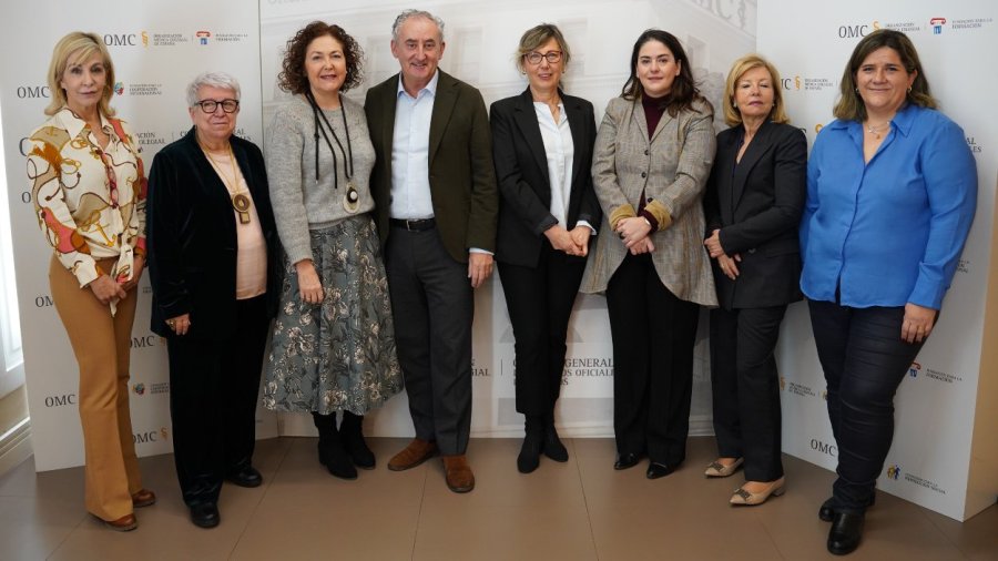 Participantes de la jornada Mujer y profesión médica que organizó la Organización Médica Colegial (OMC) con motivo del Día Internacional de la Mujer.