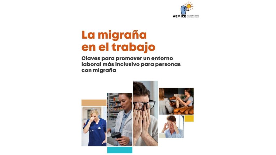 La Asociación Española de Migraña y Cefalea (Aemice) ha elaborado la guía La migraña en el trabajo. Claves para promover un entorno laboral más inclusivo para personas con migraña.