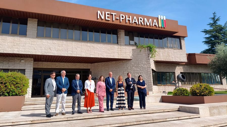Visita de la consejera de Sanidad de la Comunidad de Madrid, Fátima Matute a Net-Pharma Hub