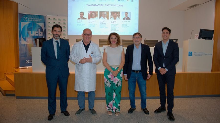 De izquierda a derecha: Borja Smith; Ángel Facio Villanueva; Raquel Pardo; Julio Pardo; Victor Usó