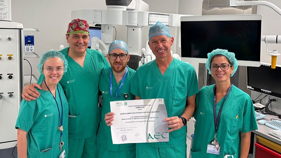 Equipo del Hospital Universitario Joan XXIII de Tarragona