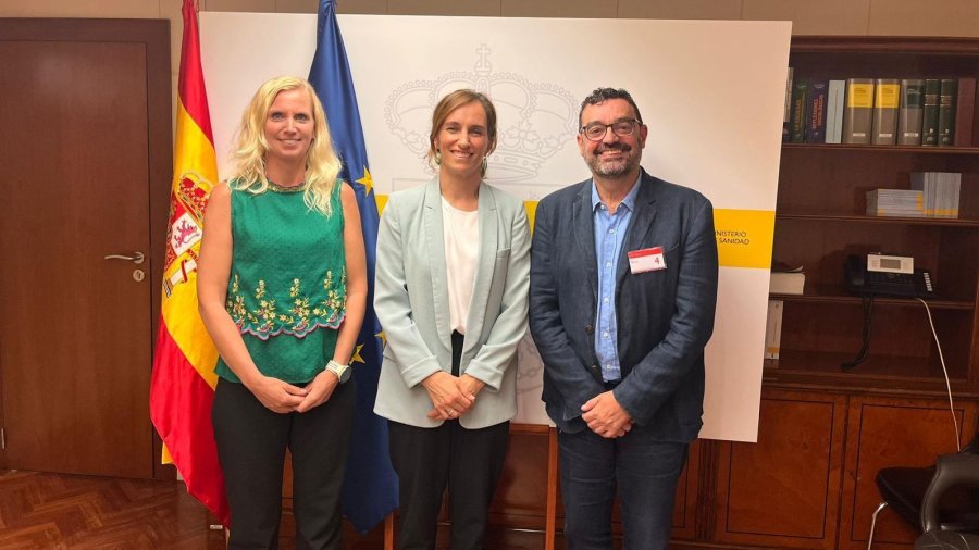 Marianne Haverkamp, Mónica García, Marcio Borges