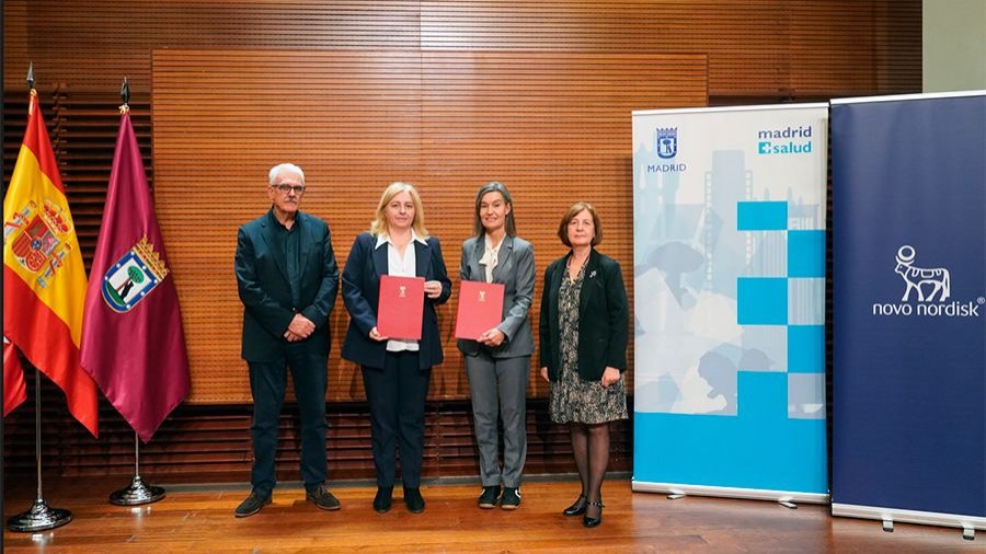 De izq a dcha: Antonio Prieto, Inma Vazquez, Silvia Meije y Mª Dolores Marrodán