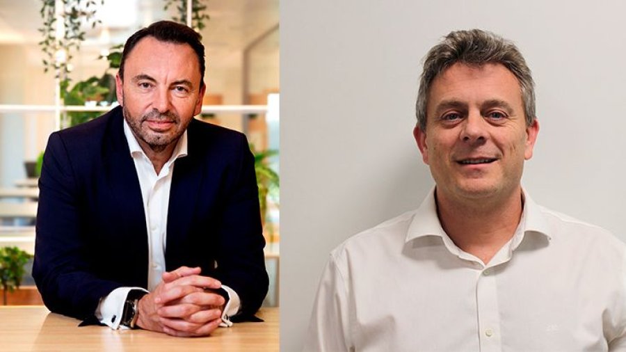 Luis Esgueva de Glintt Life y Francisco Lahuerta de Qwerty Luis Esgueva de Glintt Life y Francisco Lahuerta de Qwerty