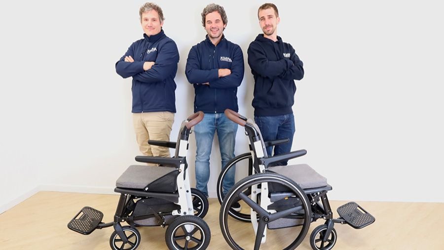 En la foto: Alejandro Vañó (COO), Ignacio Mañero (CEO) y Francisco Serrano (I+D Manager)