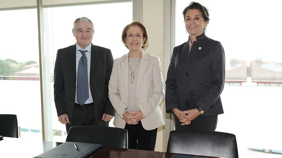 Dámaso Molero, Rosa Visiedo, Carmen García de Elías