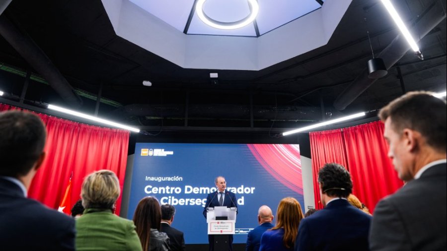 Presentación Centro Demostrador de Ciberseguridad. Foto: Comunidad de Madrid Presentación Centro Demostrador de Ciberseguridad. Foto: Comunidad de Madrid
