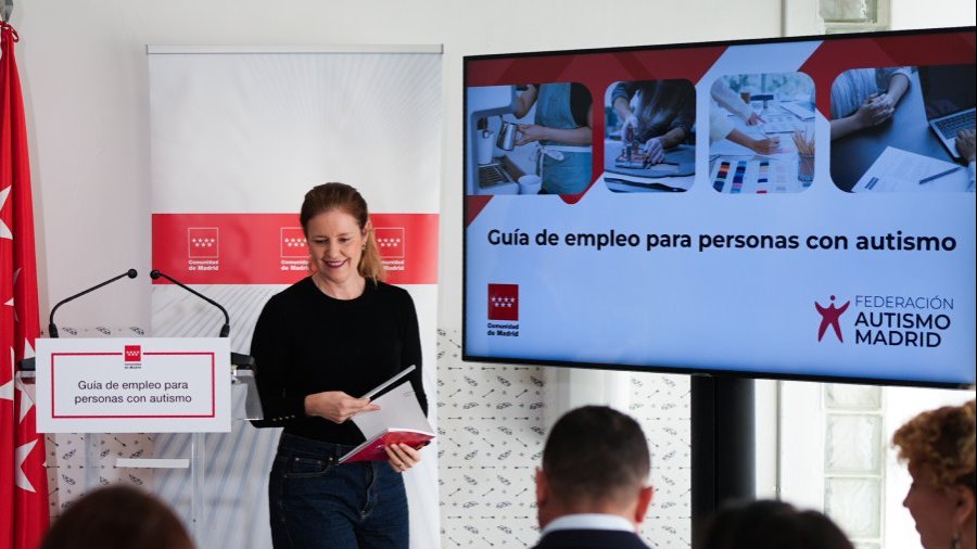 Presentación Guía de empleo inclusión laboral. Foto. Comunidad de Madrid Presentación Guía de empleo inclusión laboral. Foto. Comunidad de Madrid