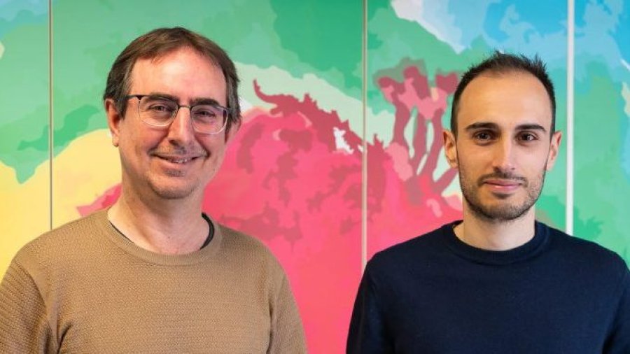 José V. Manjón y Sergio Morell.Foto: Universitat Politècnica de València