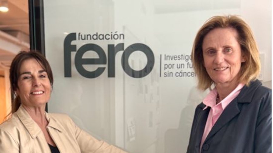 De izquierda a derecha. Marta Cardona Patau y Silvia Garrida. Foto: Fundación FERO