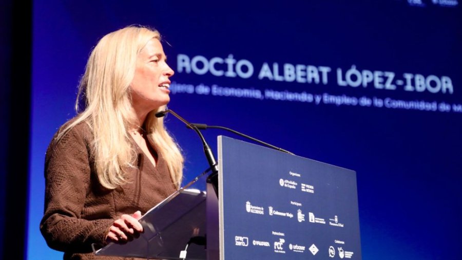 Rocío Albert, consejera de Economía, Hacienda y Empleo. Foto: Comunidad de Madrid