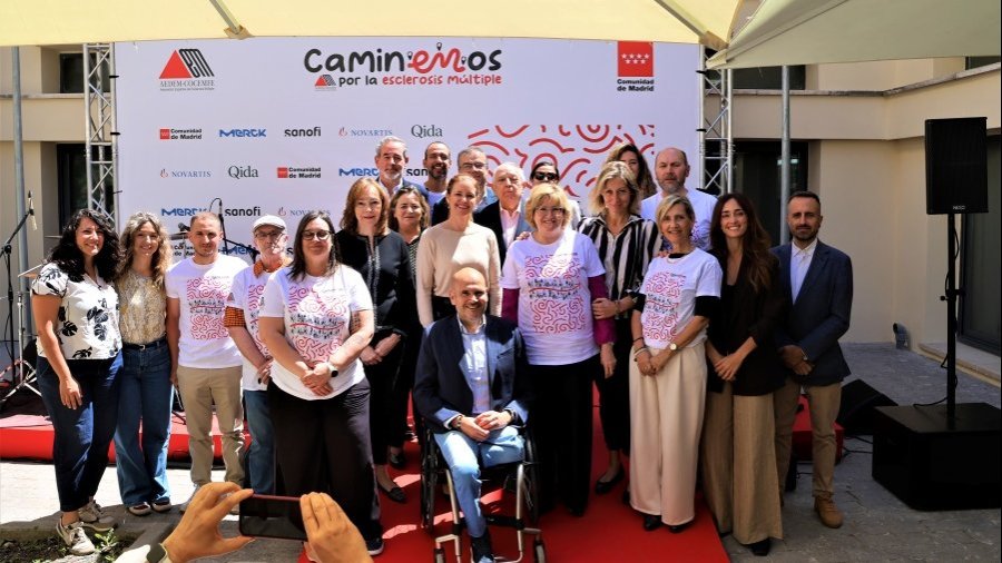V Edición de la campaña CaminEMos por la Esclerosis Múltiple. Foto: Comunidad de Madrid